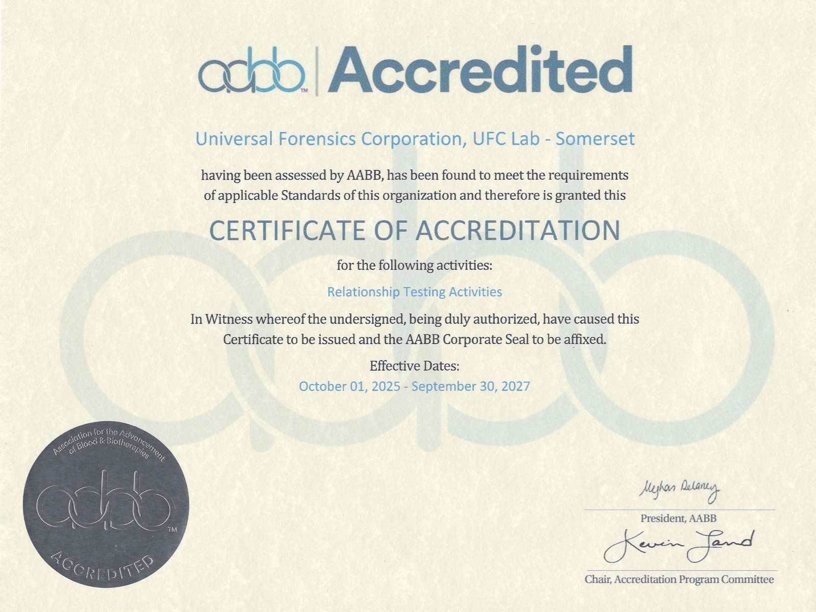 Certified DNA Collector 2025